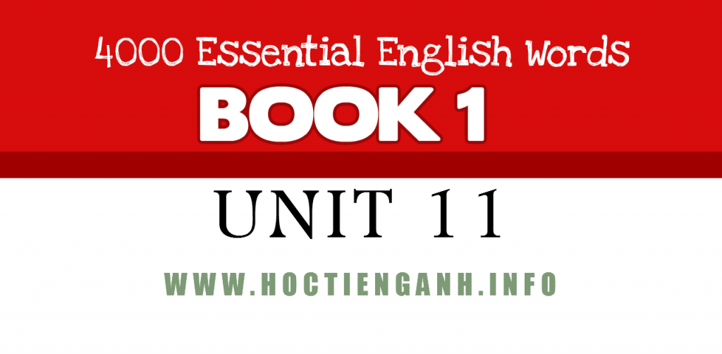 4000Essential english words unit11