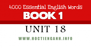 4000Essential english words unit18