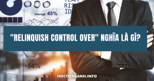 Relinquish control over