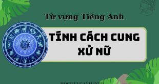 Từ vựng tiếng Anh tính cách cung Xử Nữ