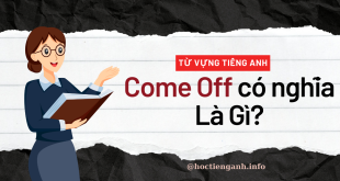 Come Off co nghia La Gi