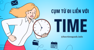 Cụm từ đi liền với TIME